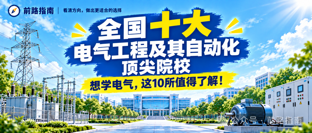 全国十大电气工程及其自动化顶尖院校